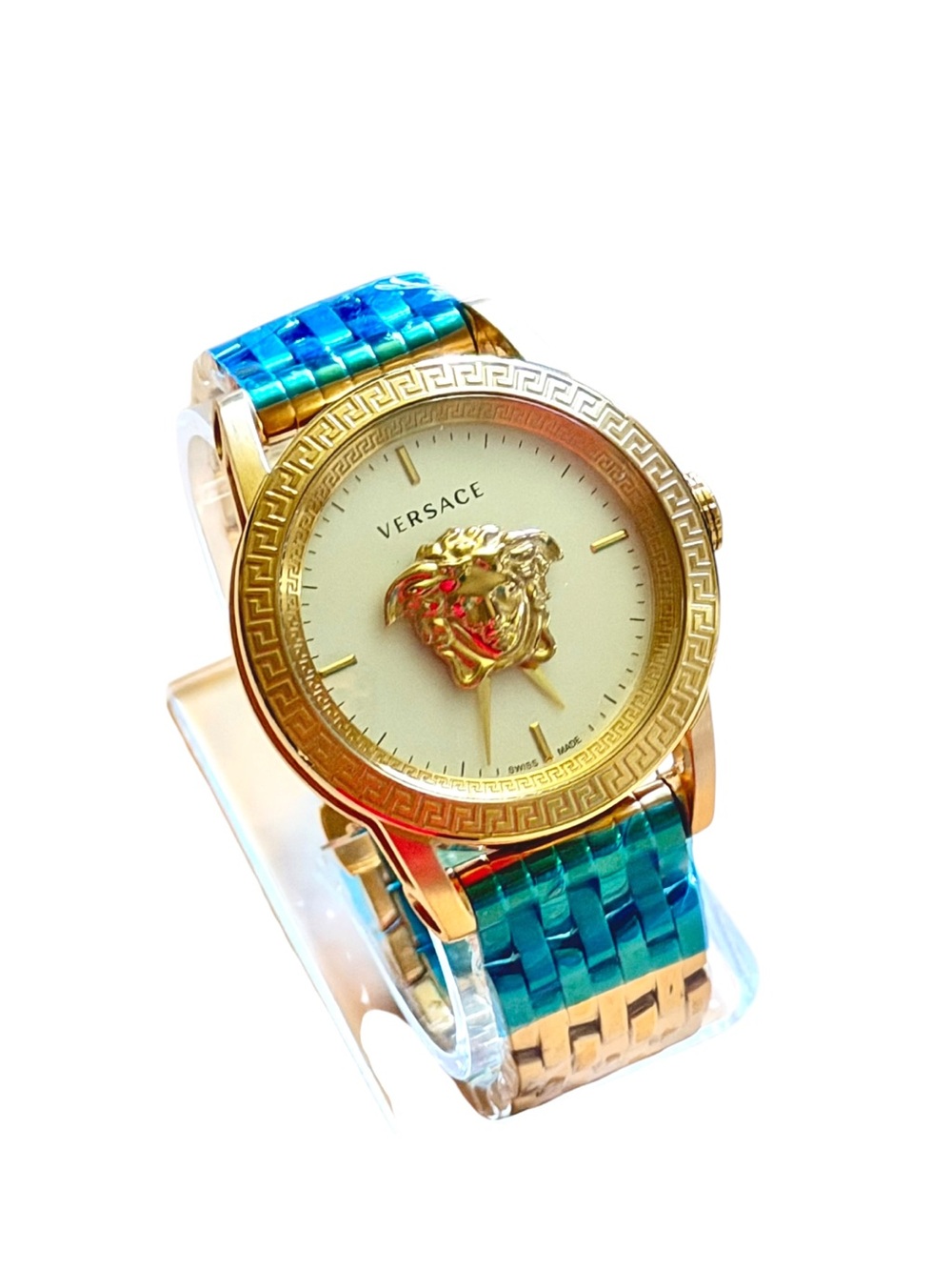 Versace VERD00318 Palazzo Empire Gold Watch MSRP $1695 NOW $1090 - Picture 4 of 9